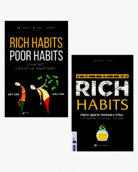 Combo sách Thói quen người thành công + Sự khác biệt giàu nghèo