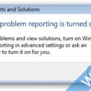 Tắt Error Reporting trong Windows XP 7 8 10